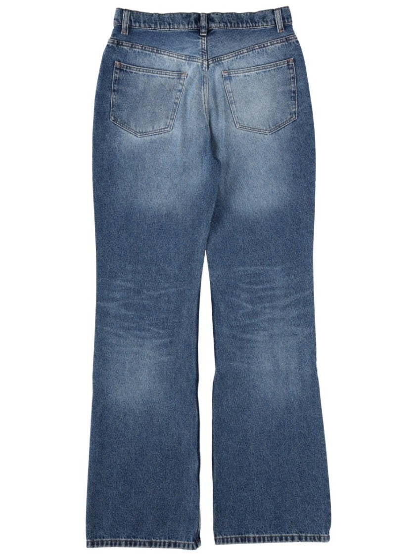 A.P.C. Romy Cotton Denim Flared Jeans