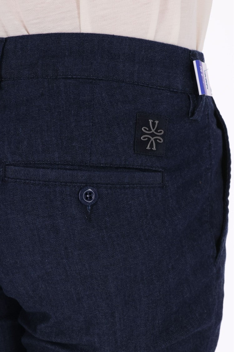 Jacob Cohen Ben Model Dark Wash Lyocell-Cotton Jeans