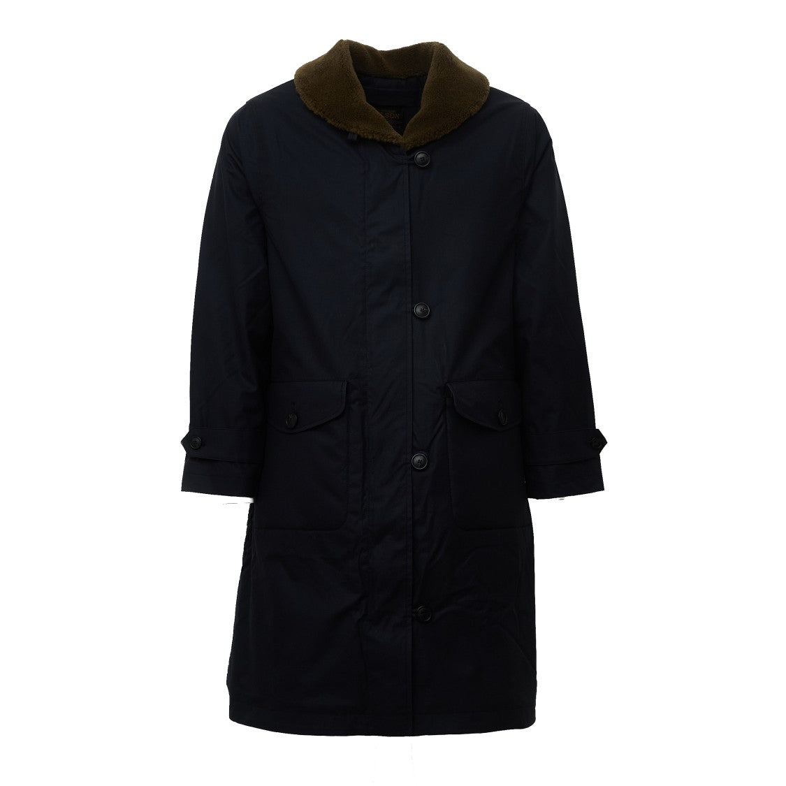Filson Harbor Front Waxed Cotton Long Coat