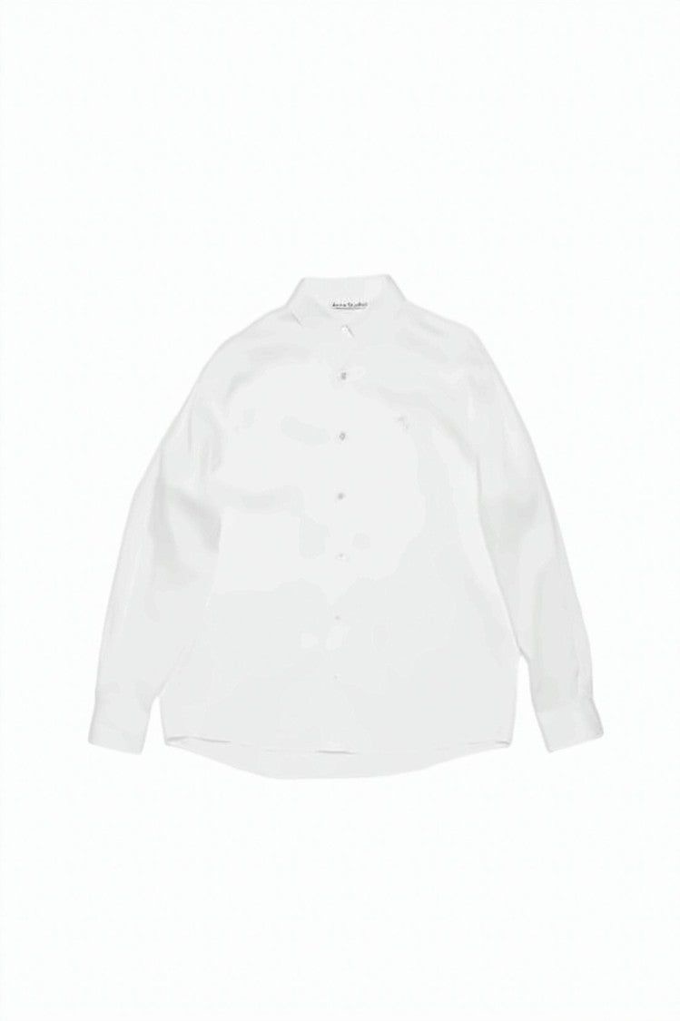 Acne Studios Long-Sleeve Lyocell Shirt