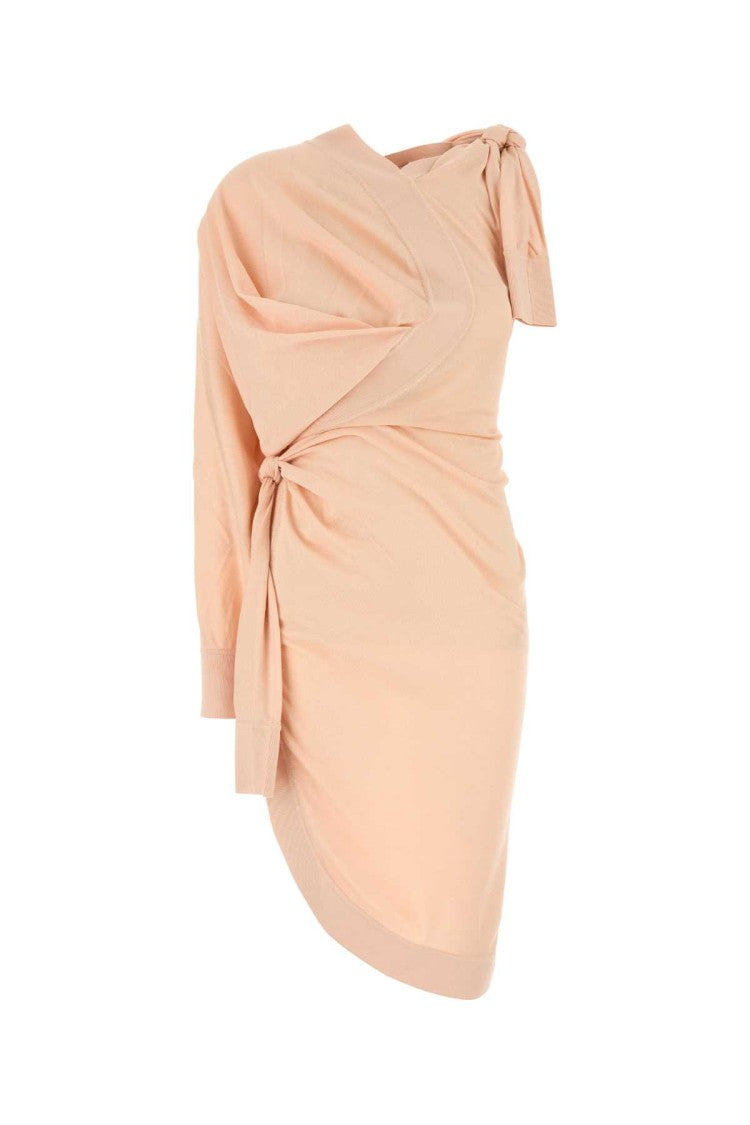 Salvatore Ferragamo Pink Cotton Blend Dress