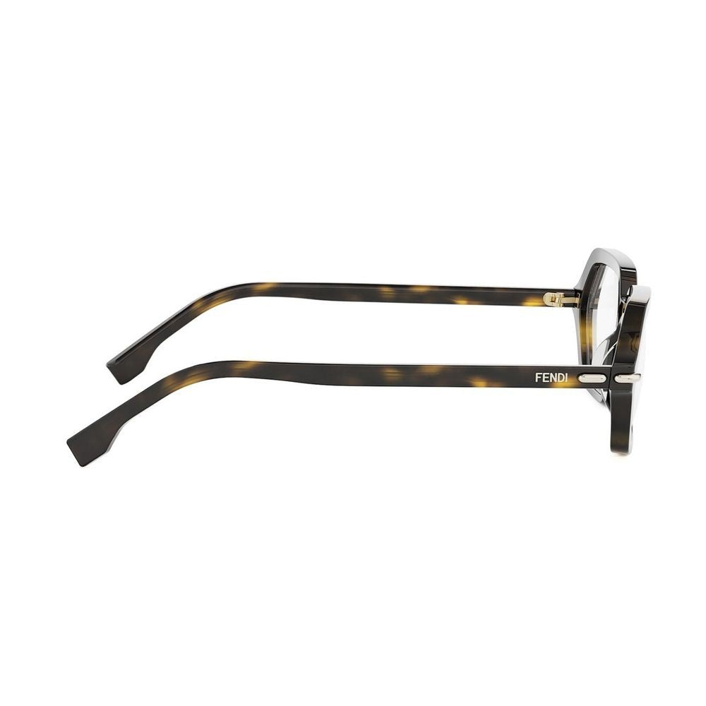 Fendi Saddlery Geometric Acetate Optical Glasses
