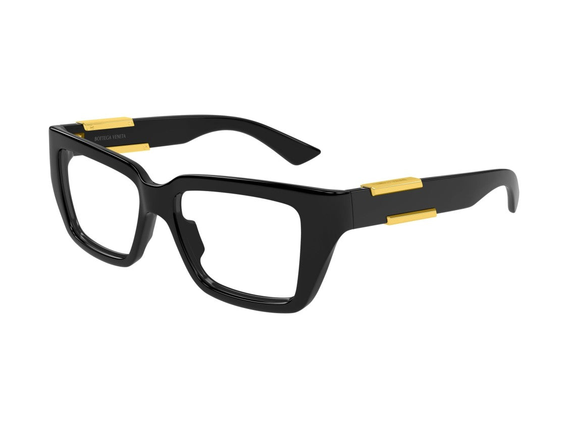 Bottega Veneta Gold Bv1455o Oversized Square Eyeglasses