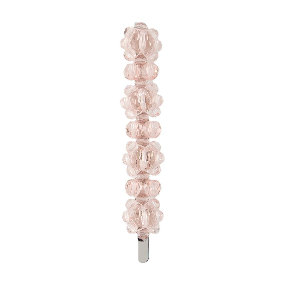 Simone Rocha Flower Hair Clip - Brass - Pink