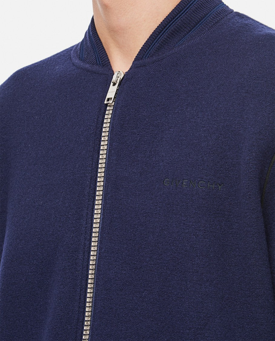 Givenchy Knitted Varsity Jacket