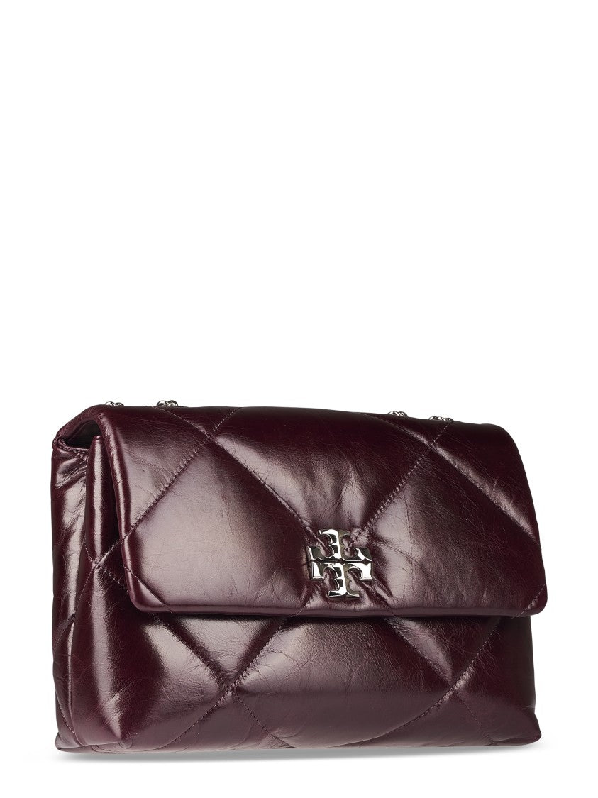 Tory Burch Kira Diamond Quilt Distressed Convertible Shoulder Bag