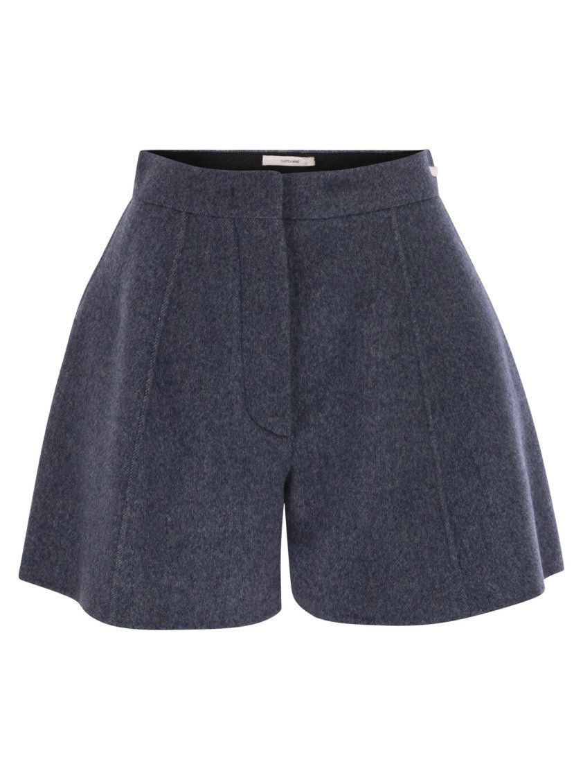 Sportmax Braies1234 - Wool Bermuda Shorts