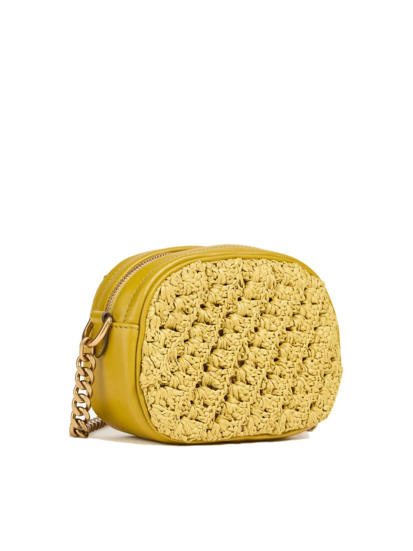 Tory Burch Kira Crochet Logo Camera Bag