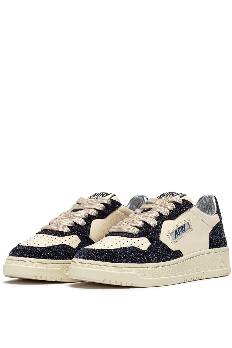 Autry Medalist Bicolor Rhinestone Sneakers