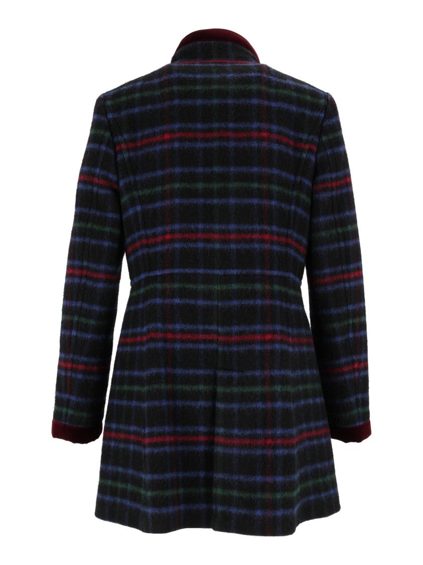Fay Plaid Virginia 3 Ganci Short Coat