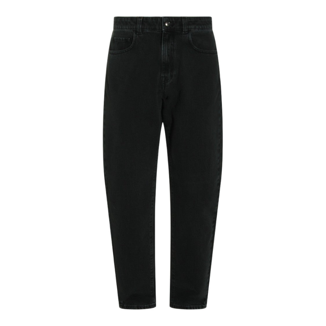 Canali Straight-Leg High-Waisted Jeans With Minimalist Design