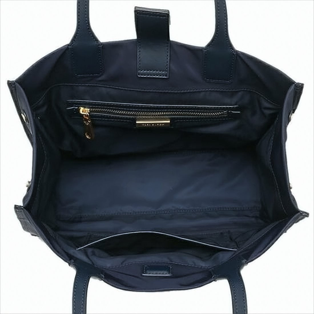 Tory Burch Structured Nylon Tote Bag With Leather Trim