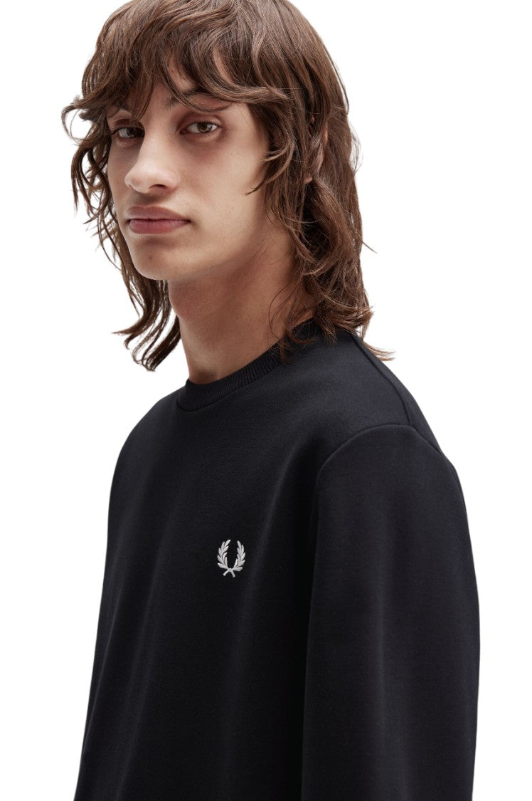 Fred Perry Regular Fit Sweatshirt With Bold Logo Print