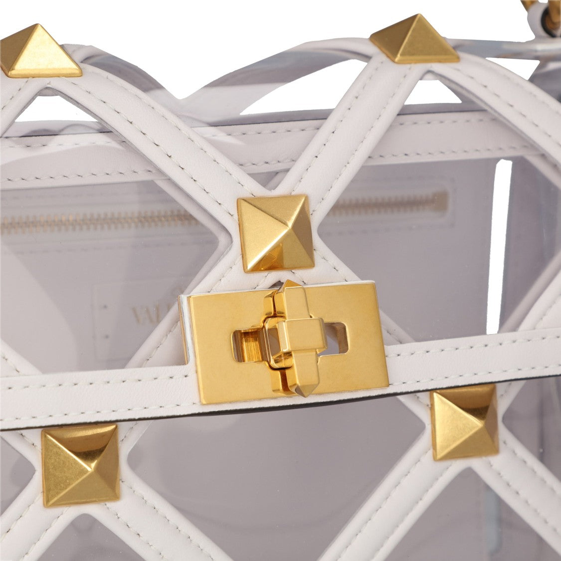 Valentino Roman Stud Bag Transparent