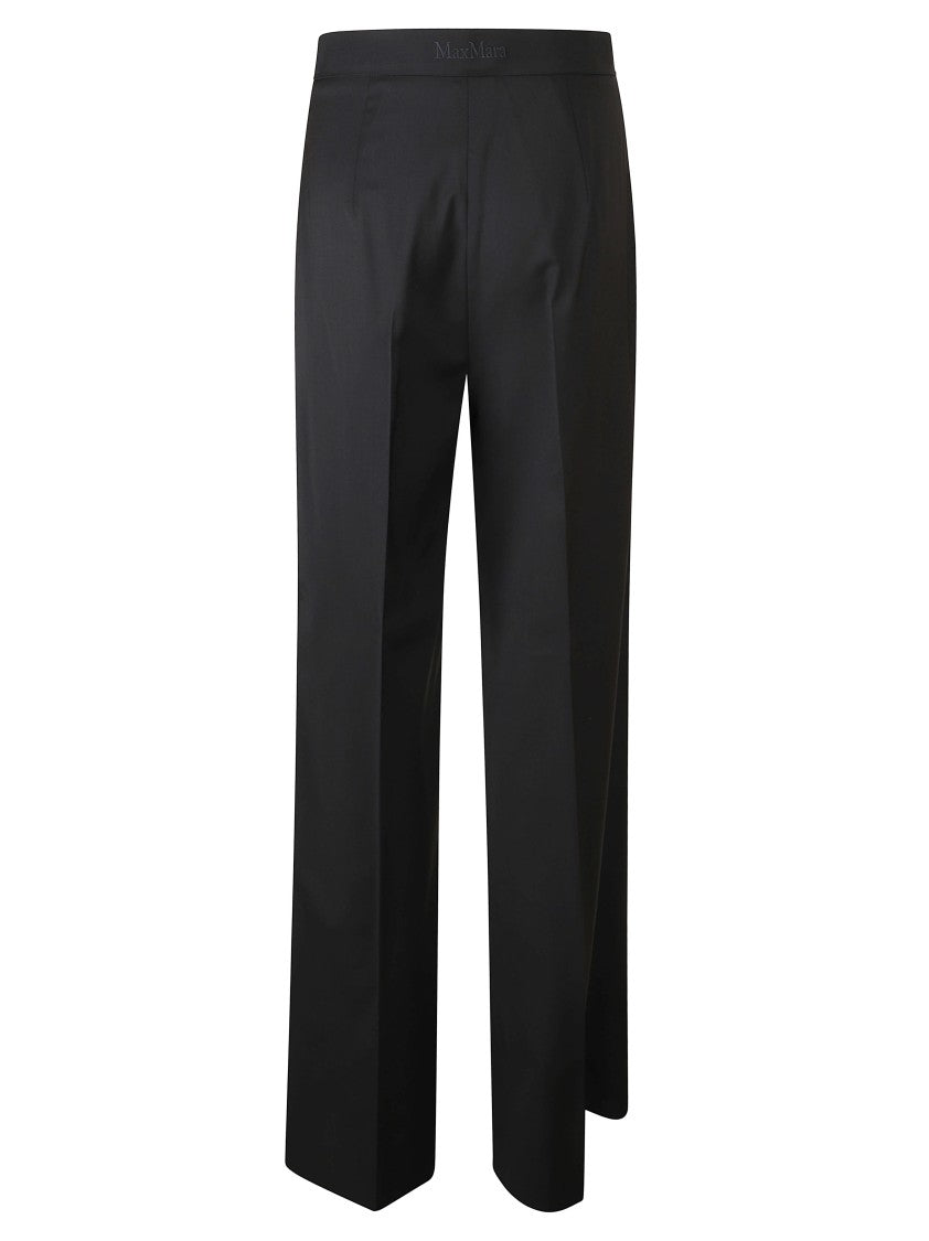 Max Mara Classic Tailored Black Trousers