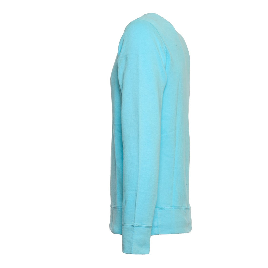 Polo Ralph Lauren Aqua Blue Sweatshirt With Embroidered Pony Logo