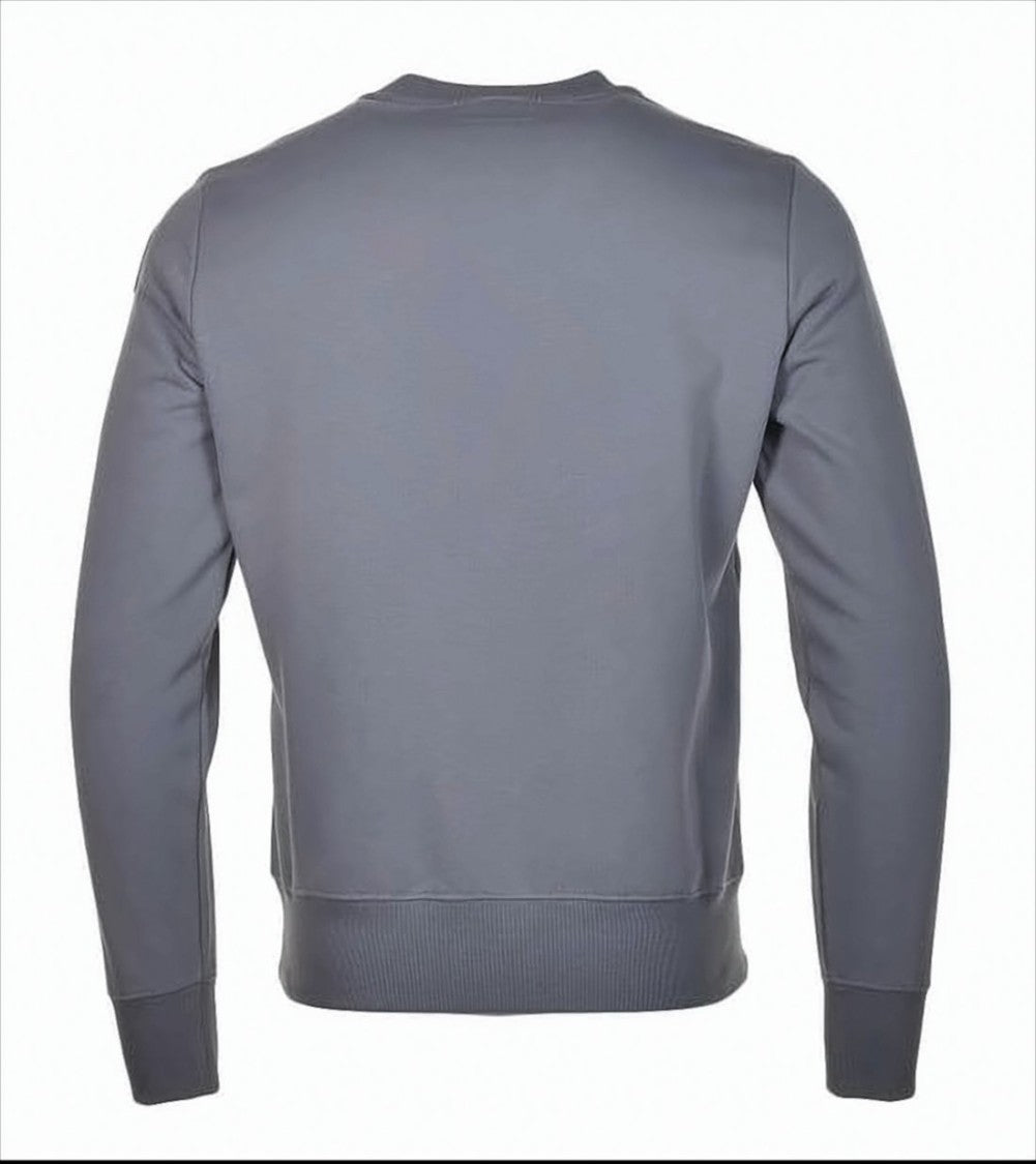 Parajumpers Minimalist Long-Sleeve Sweatshirt With Ribbed Cuffs