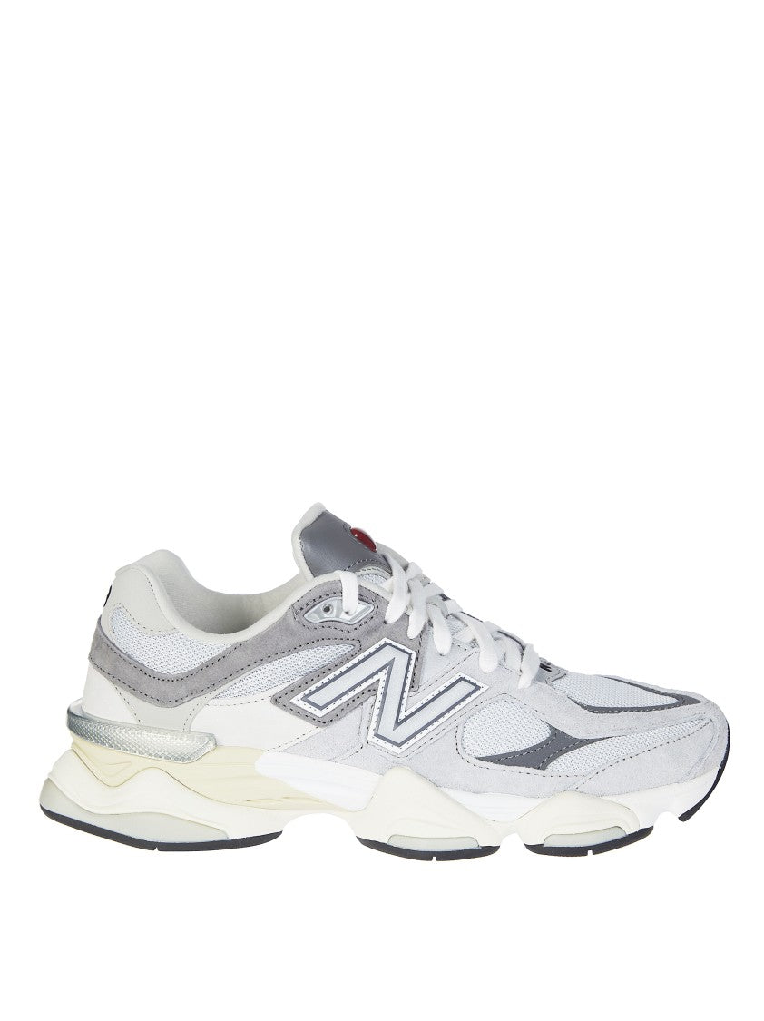 New Balance Light Grey White Multi Layered Sneakers