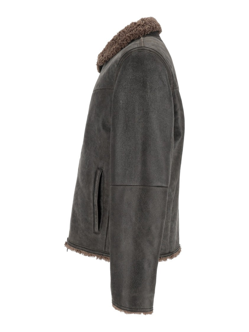 Gms-75 Lamb Leather Jacket
