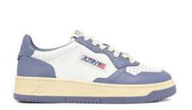 Autry Classic Low-Top Sneakers With Textured Panels