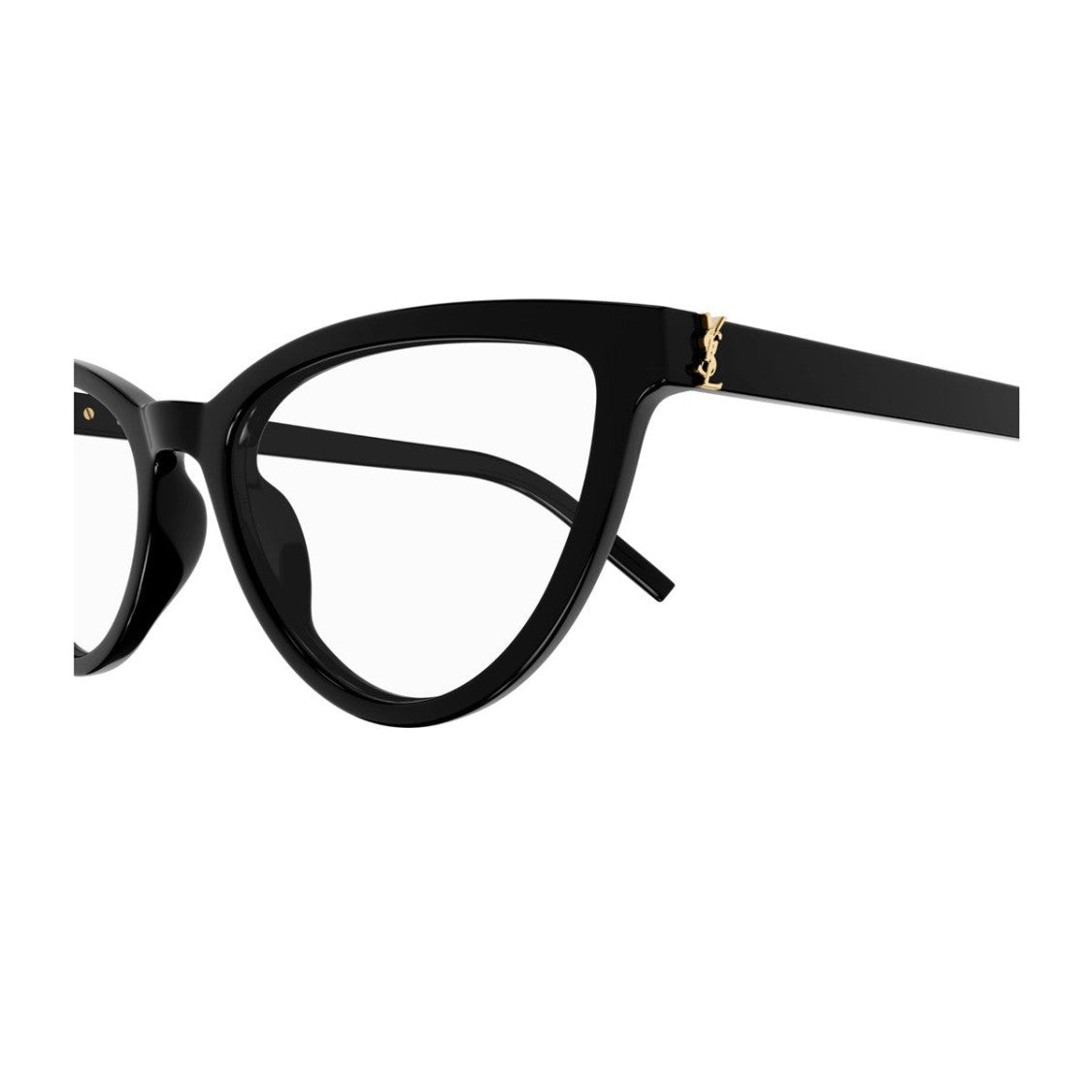 Saint Laurent Black Sl M138 Monogram Acetate Cat-Eye Sunglasses
