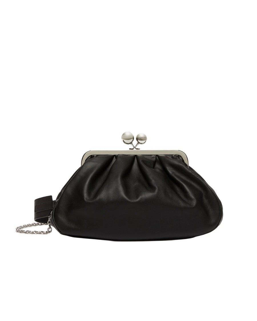 Max Mara Medium Deconstructed Lambskin Leather Bag With Detachable Straps