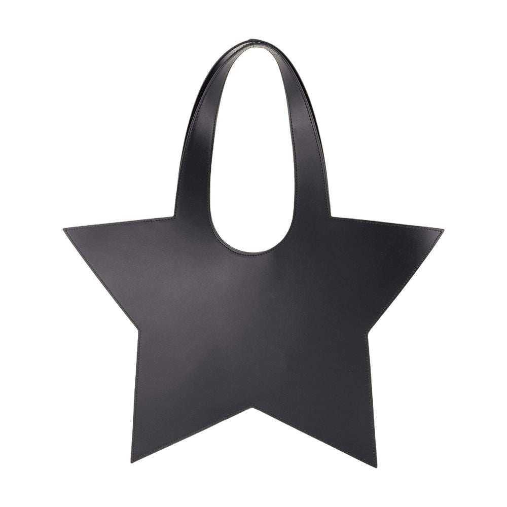 Coperni Mini Star Shopper Bag - Leather - Black