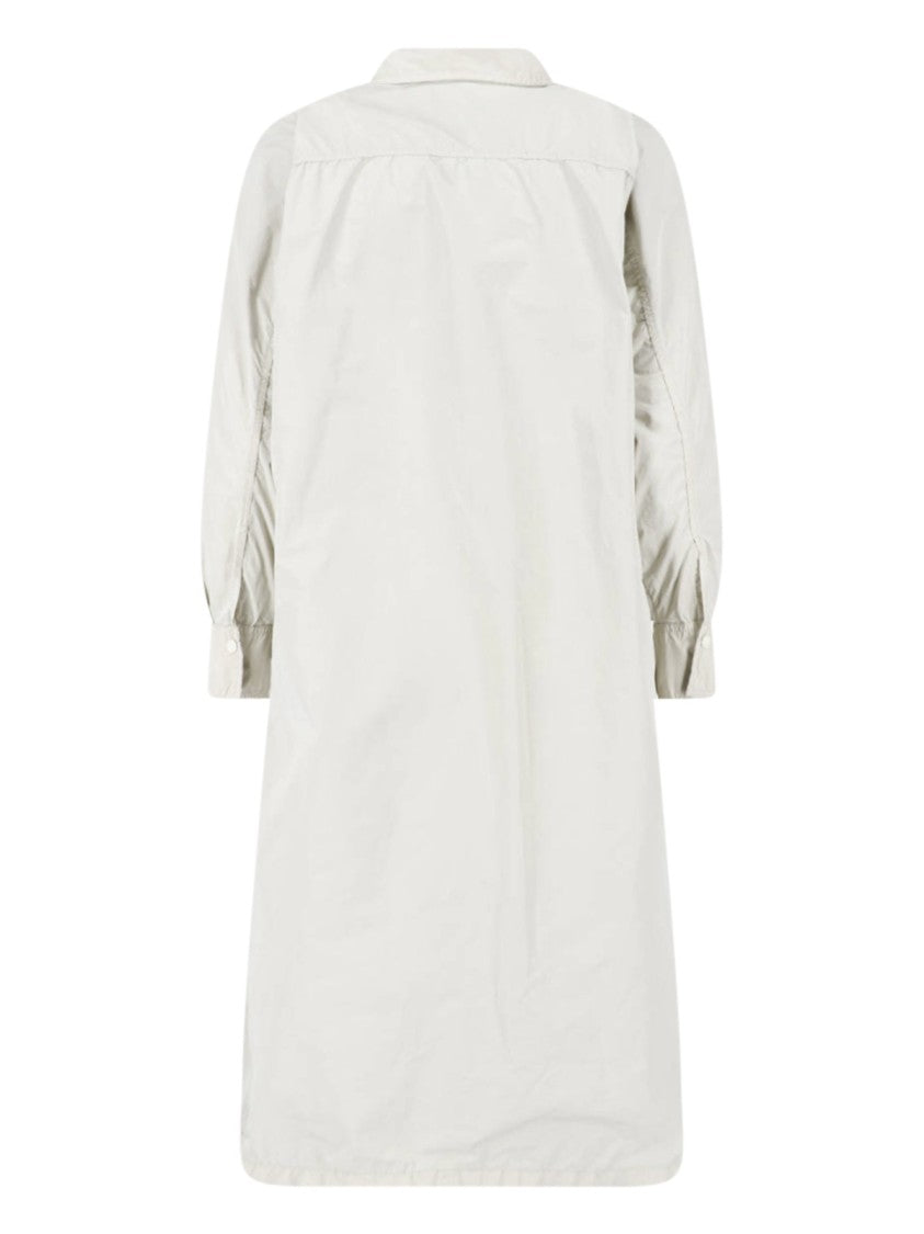 Aspesi Grey Lightweight Waterproof Classic Collar Jacket