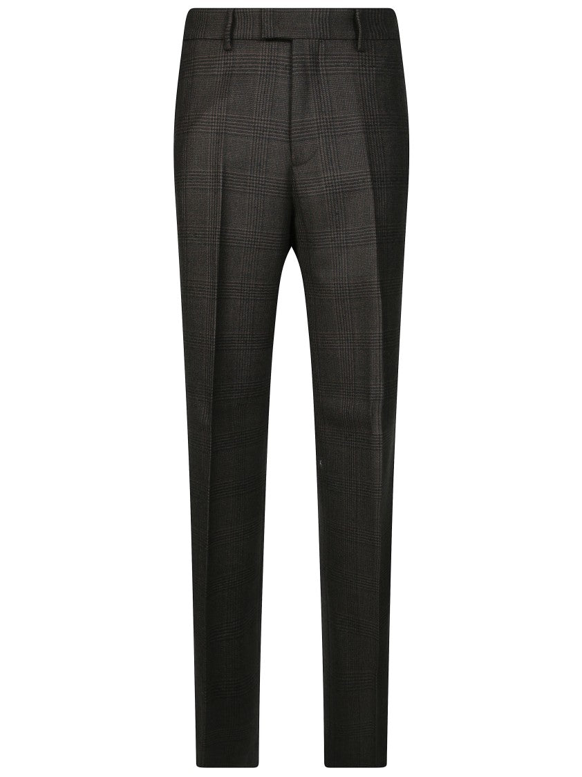 Berwich Tailored Checkered Palazzo Pants