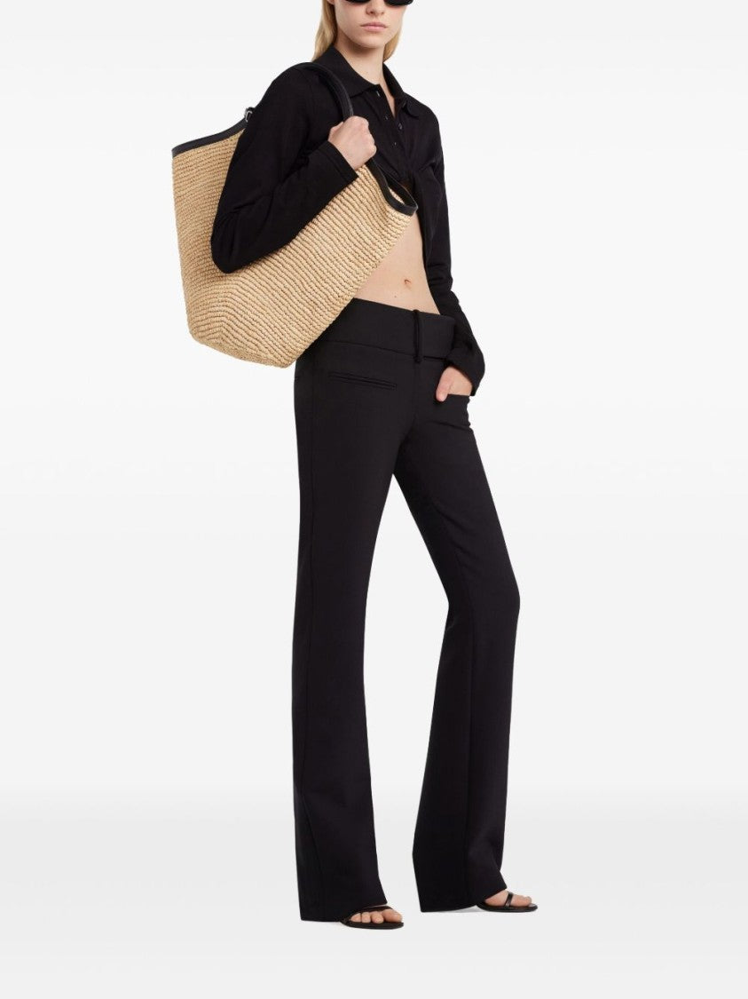 Courrèges Sand Beige Woven Bag