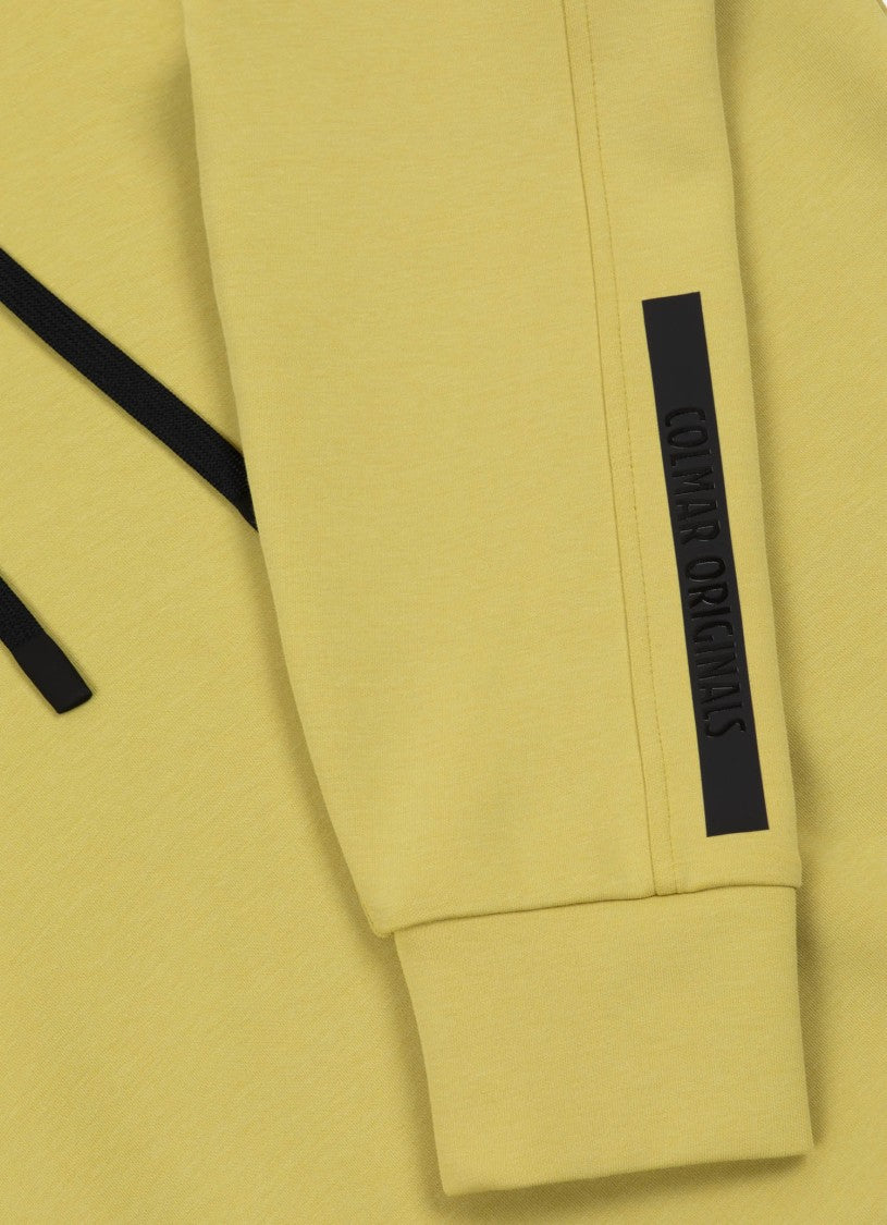 Colmar Originals Stretch Cotton Blend Hoodie With Glossy Lettering