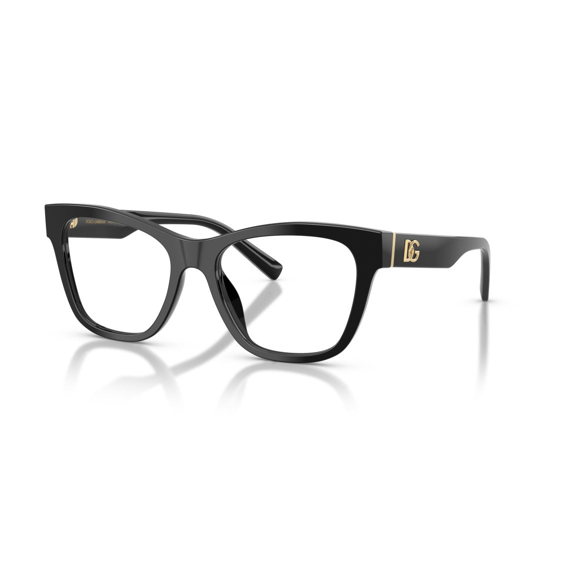 Dolce & Gabbana 0Dg3430 Glossy Black Square Frame Eyeglasses