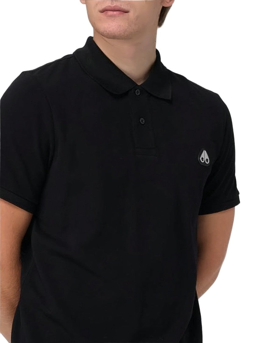 Moose Knuckles Short-Sleeve Polo Shirt With Traditional Collar