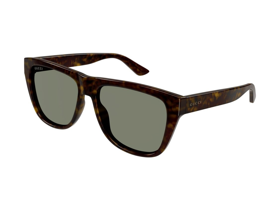 Gucci Tortoiseshell Gg1345s Oversized Square Sunglasses