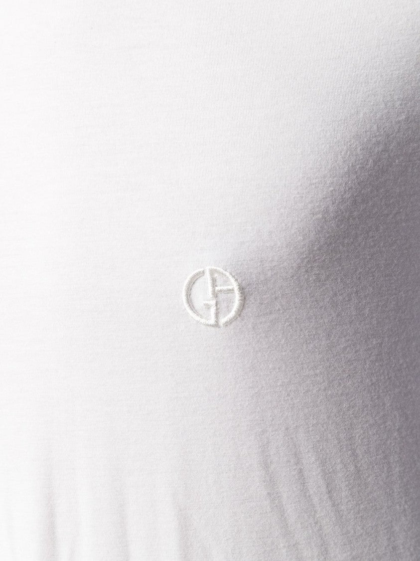 Giorgio Armani Classic White Short-Sleeve T-Shirt