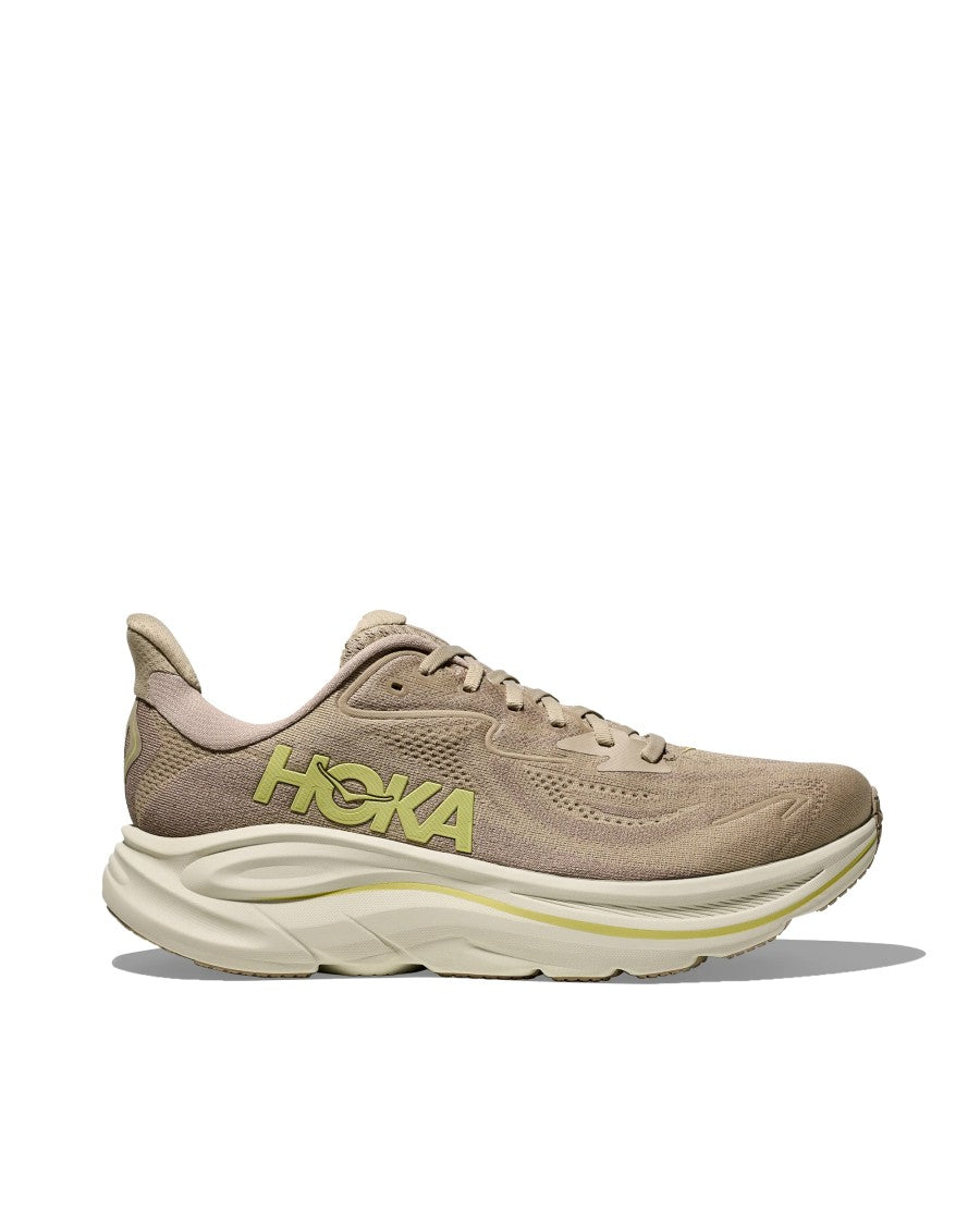 Hoka M Clifton 10 Raw Linen/Stone Sneakers