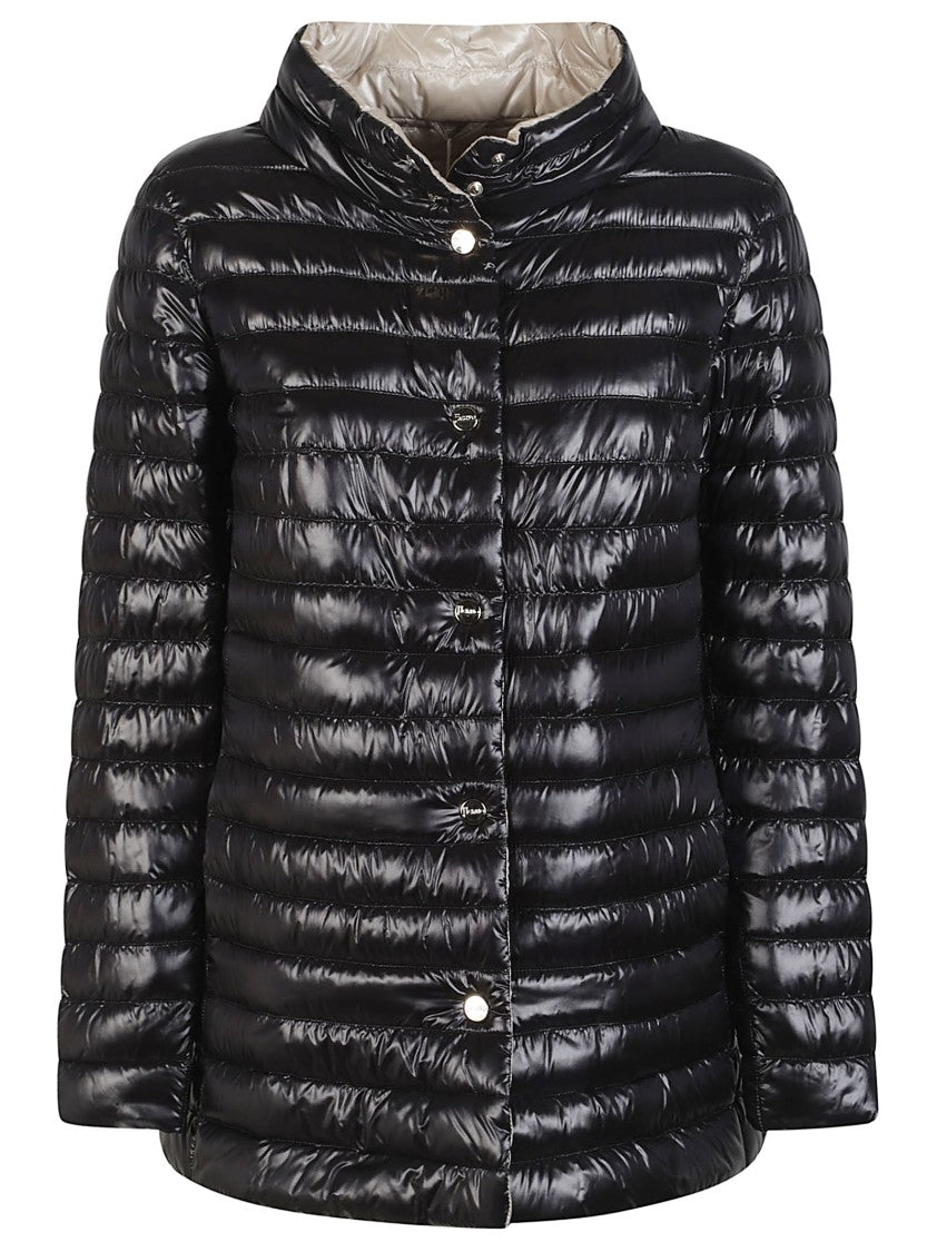 Herno A-Shape Reversible High Collar Jacket