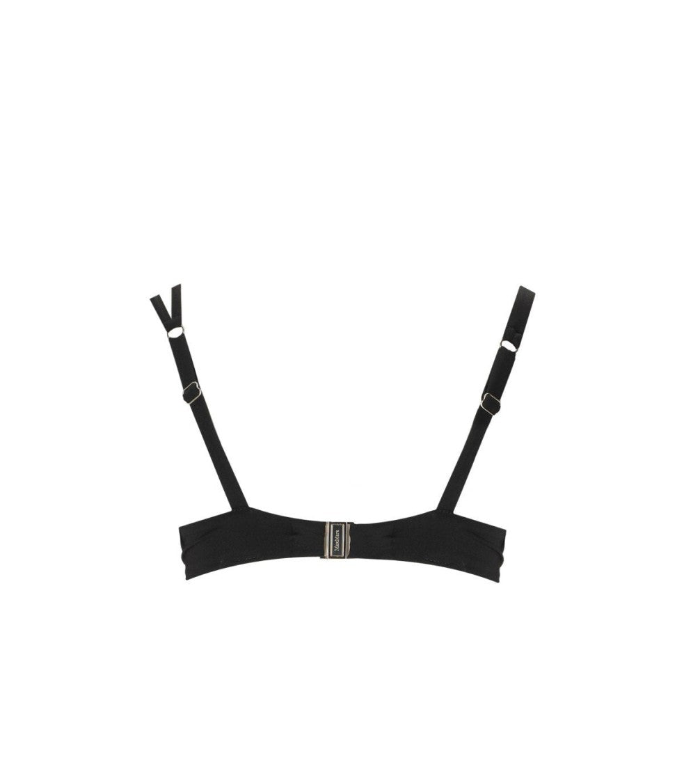 Max Mara Beachwear Adina C Cup Bra Black Bikini Top