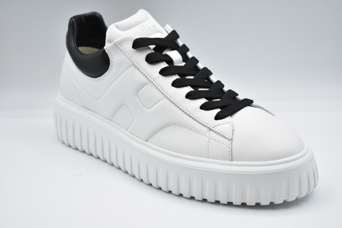 Hogan Sporty Accents And Chunky Sole Sneakers