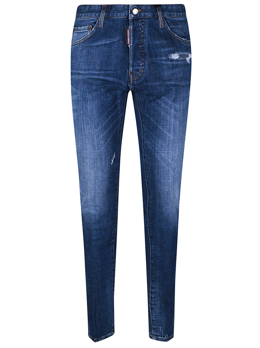 Dsquared2 Cotton Slim Fit Jeans