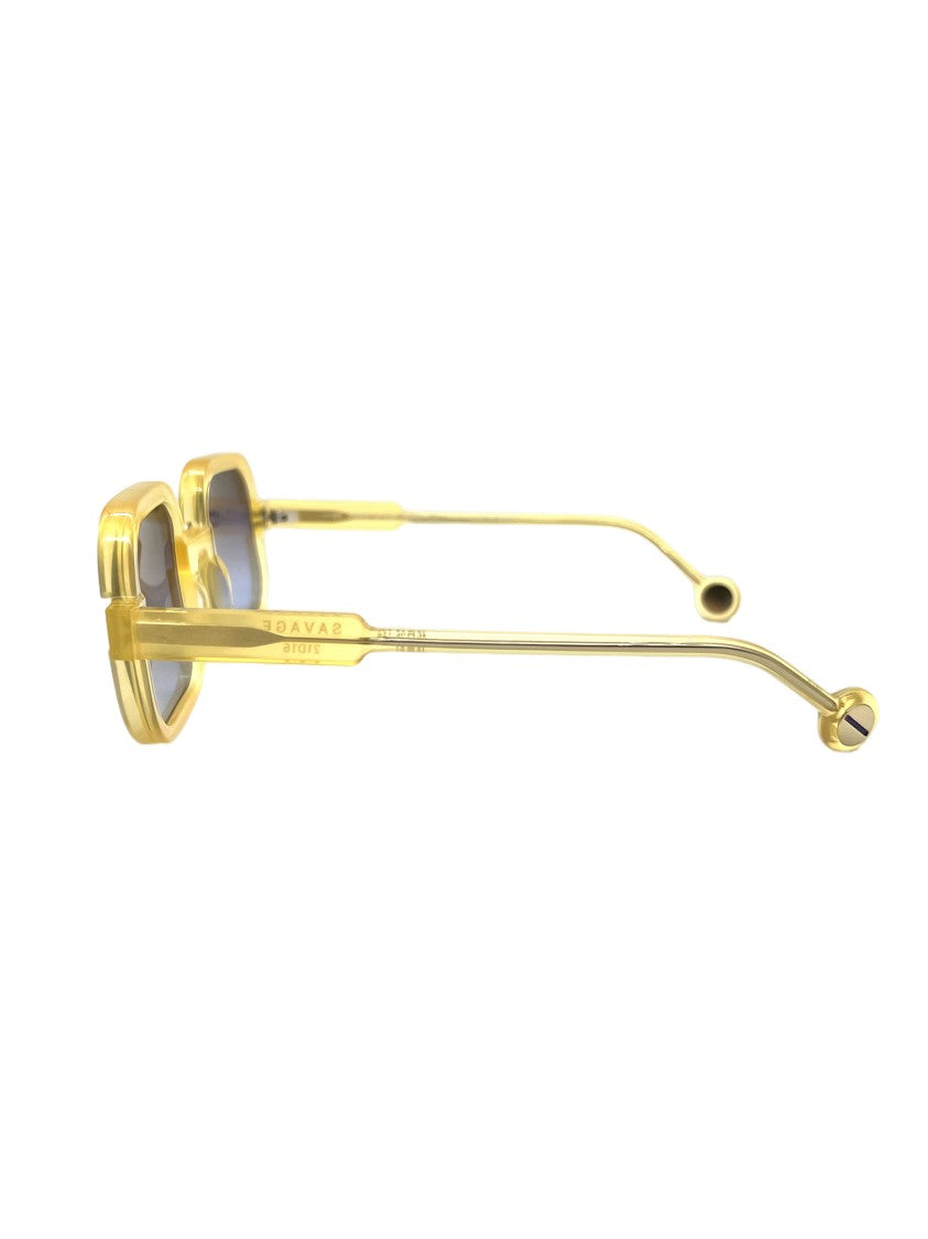 Anne & Valentine Yellow Orange Acetate Celluloid International Sunglasses
