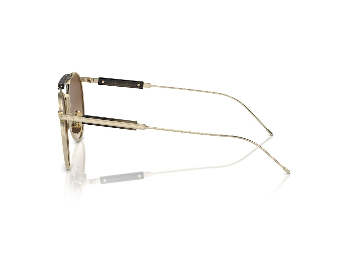 Brunello Cucinelli Brown 0Bc2004st Gradient Titanium Sunglasses