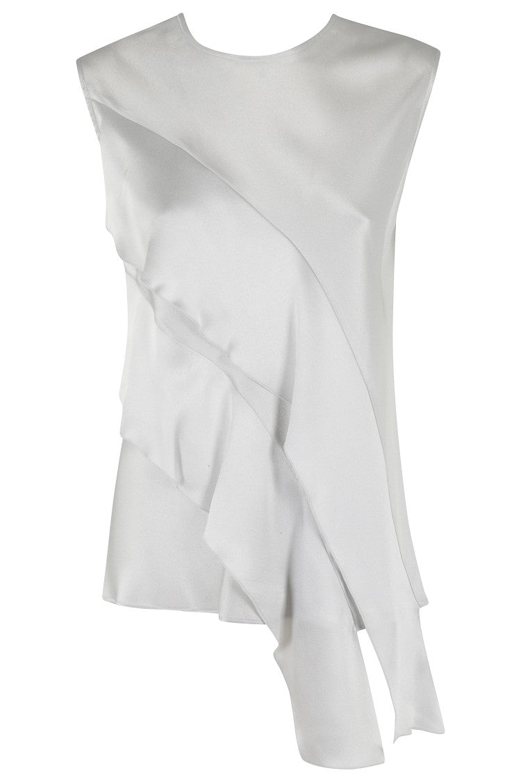 Antonelli Viterbo Sleeveless Satin Top