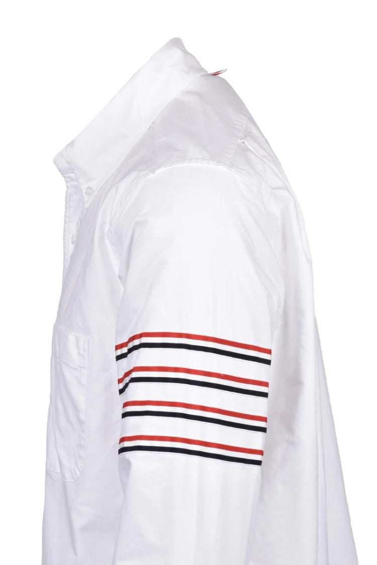 Thom Browne Oxford Cotton Shirt - White