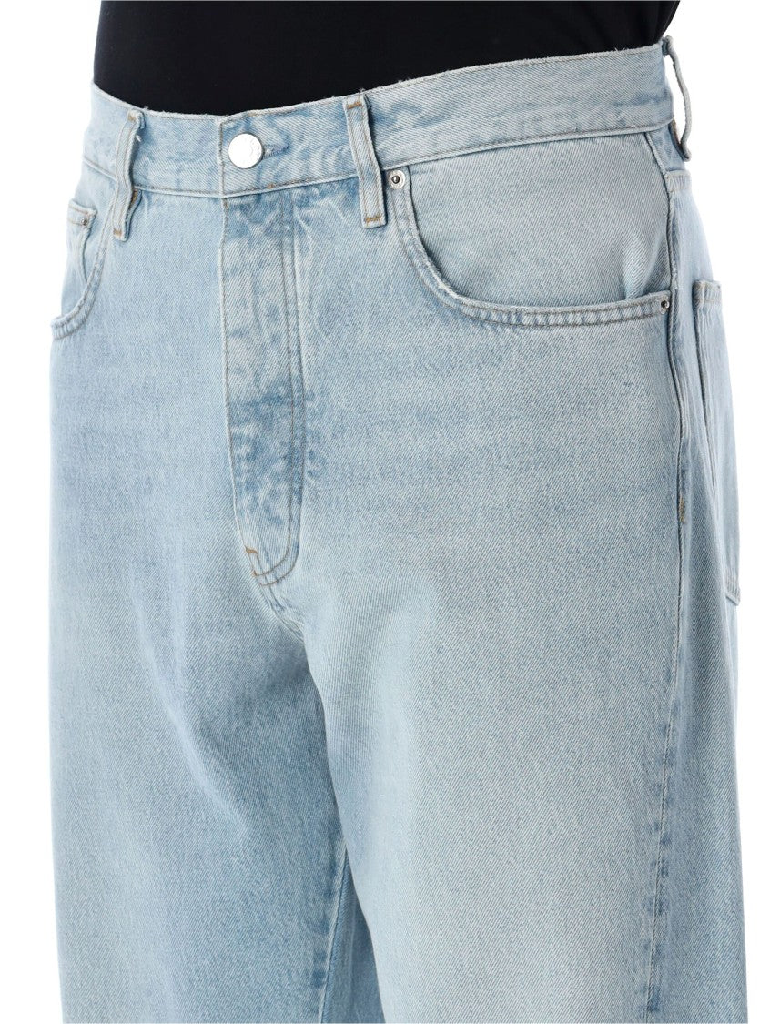 Sunflower Relaxed Fit Light Wash Denim Pants