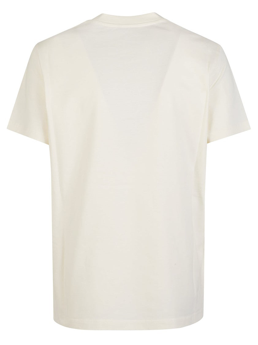 Moncler Logo Embossed Lightweight Cotton T-Shirt