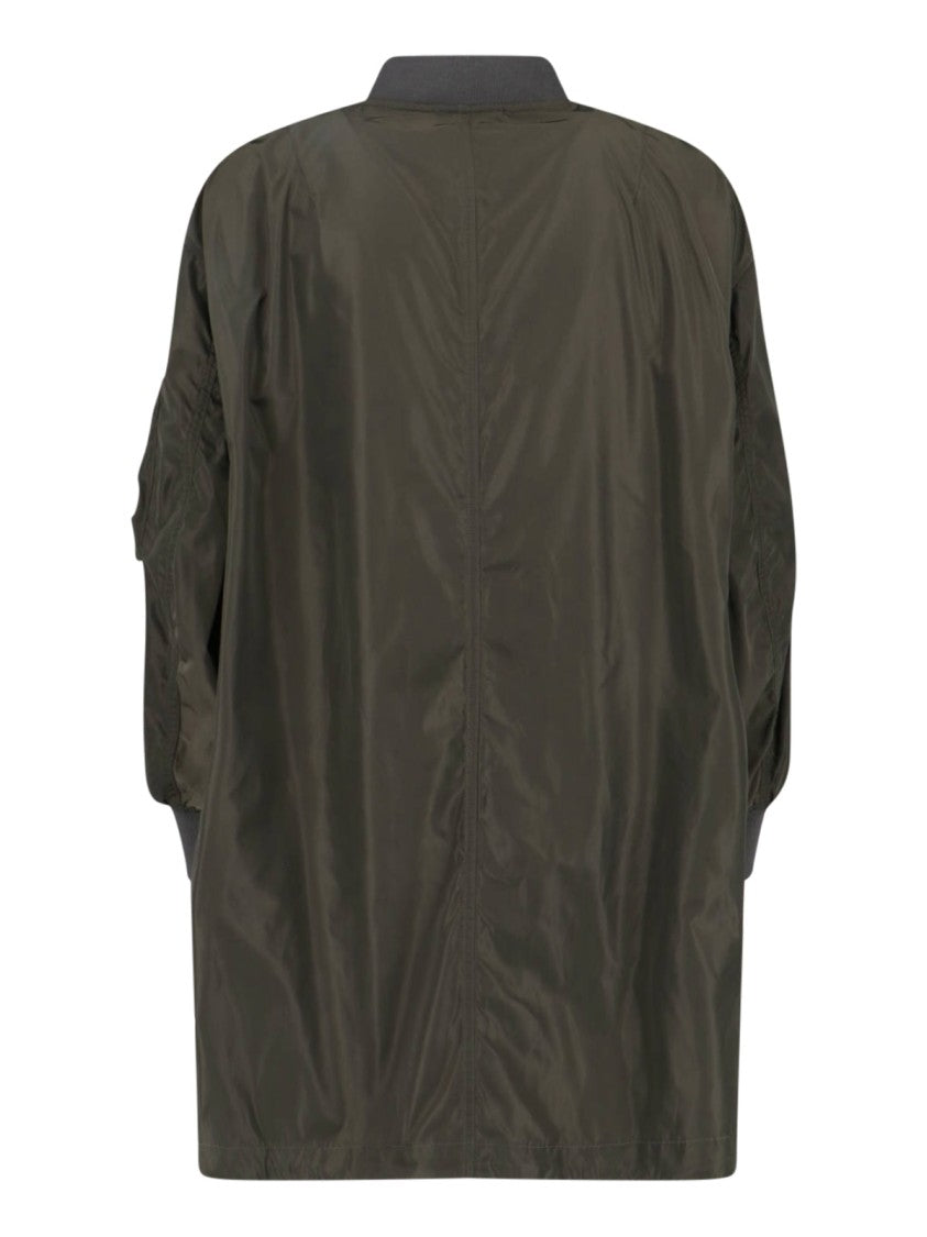 Aspesi Technical Zip-Up Coat – Green