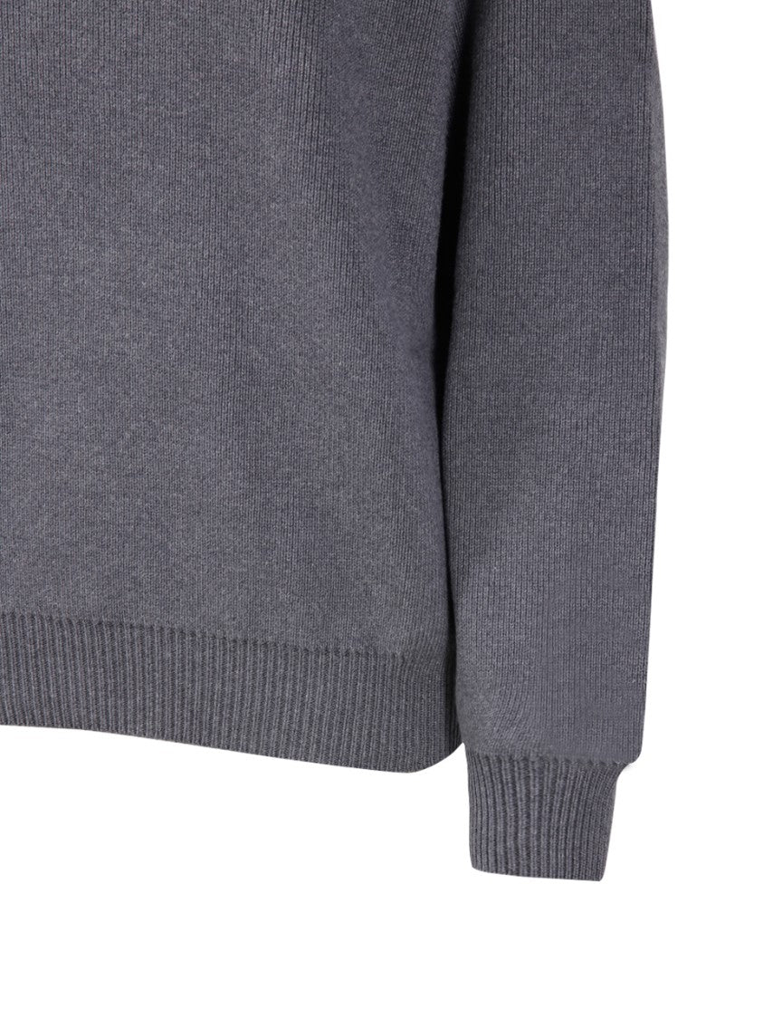 Golden Goose Sweater Crew Neck With Logo