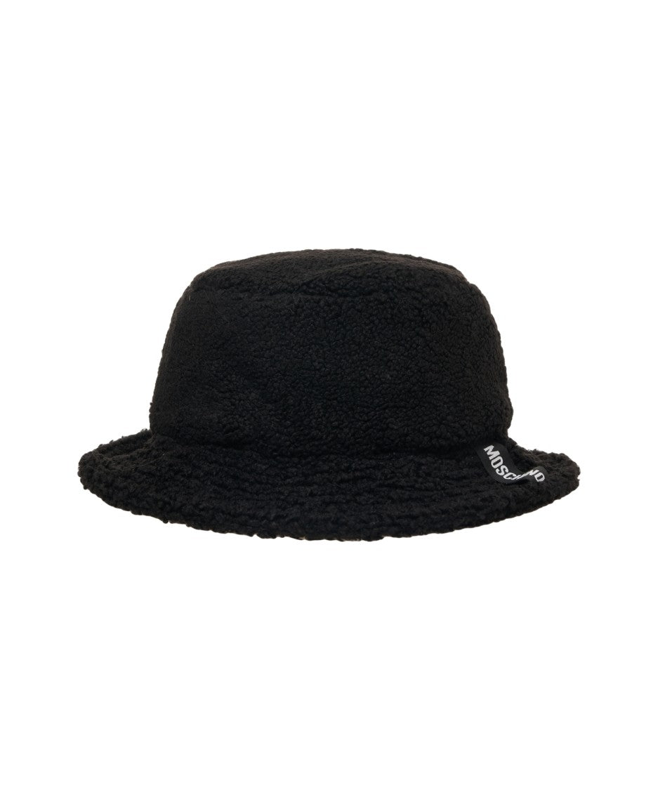 Moschino Faux Fur Bucket Hat