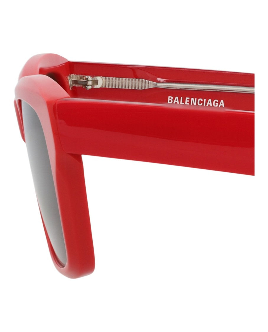 Balenciaga Square-Frame Recycled Acetate Sunglasses